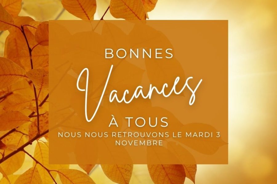 Bonnes vacances