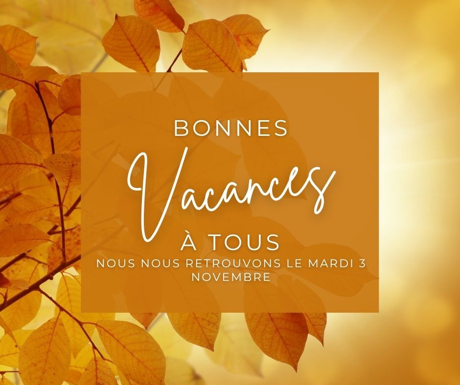 Bonnes vacances